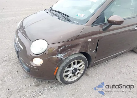 2012 Fiat 500 Pop z USA, uszkodzony, nr VIN 3C3CFFAR3CT183725